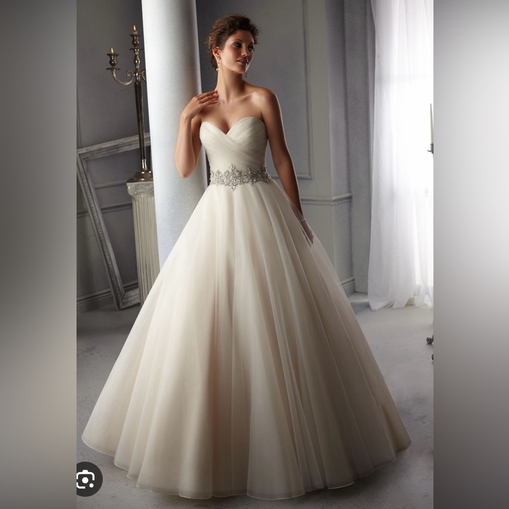 Morilee by Madeline Gardner Strapless Wedding Dress